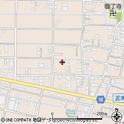 岐阜県羽島市正木町新井768周辺の地図
