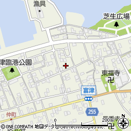 千葉県富津市富津1640周辺の地図