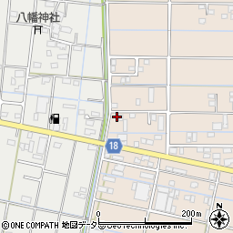 岐阜県羽島市正木町新井827周辺の地図