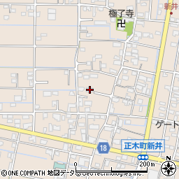 岐阜県羽島市正木町新井730周辺の地図