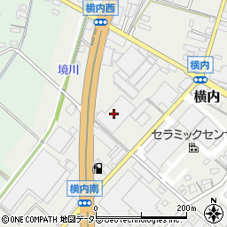 愛知県小牧市横内473-1周辺の地図