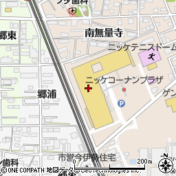 サンキ一宮今伊勢店周辺の地図