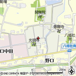 愛知県小牧市野口惣門周辺の地図