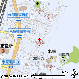 滋賀県米原市米原592周辺の地図