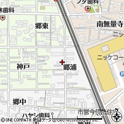 愛知県一宮市今伊勢町新神戸（郷浦）周辺の地図