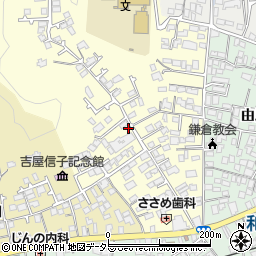 神奈川県鎌倉市笹目町7-11周辺の地図