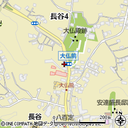 鎌倉観光会館味亭周辺の地図