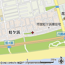 市営虹ヶ浜東住宅集会所周辺の地図