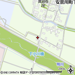 滋賀県高島市安曇川町下小川498周辺の地図