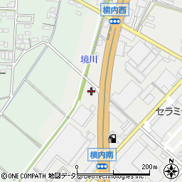 愛知県小牧市横内506周辺の地図