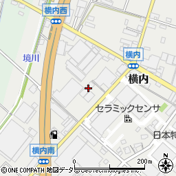 愛知県小牧市横内472周辺の地図