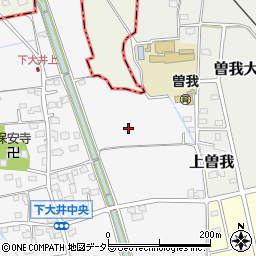 神奈川県小田原市下大井91周辺の地図