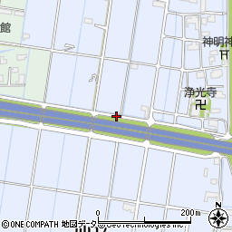 岐阜県大垣市川口周辺の地図