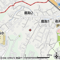 神奈川県横須賀市鷹取周辺の地図
