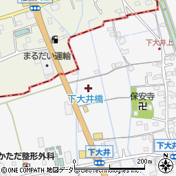 神奈川県小田原市下大井506-3周辺の地図