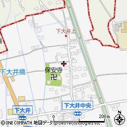 神奈川県小田原市下大井187周辺の地図