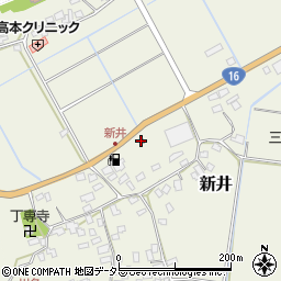 富津警察署新井交番周辺の地図