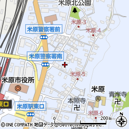 滋賀県米原市米原220-12周辺の地図