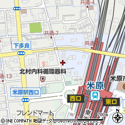 滋賀県米原市米原285-1周辺の地図