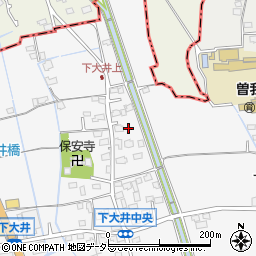 神奈川県小田原市下大井186-1周辺の地図