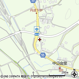京都府福知山市中1976周辺の地図