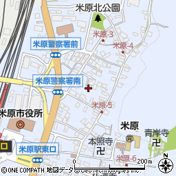 滋賀県米原市米原220周辺の地図