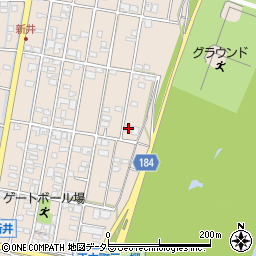 岐阜県羽島市正木町新井470周辺の地図