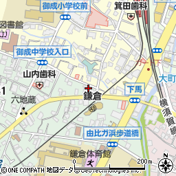 サンガーデン鎌倉周辺の地図