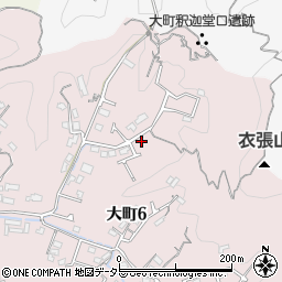 神奈川県鎌倉市大町6丁目周辺の地図