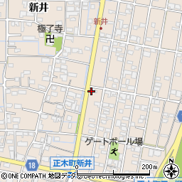 岐阜県羽島市正木町新井1165周辺の地図