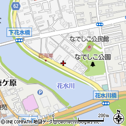 神奈川県平塚市撫子原11周辺の地図