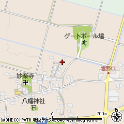 滋賀県高島市野田742周辺の地図