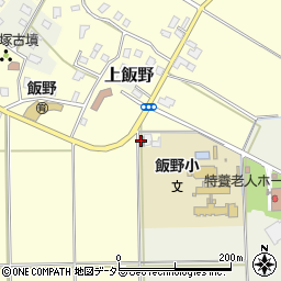 富津飯野郵便局周辺の地図