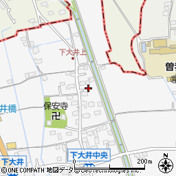 神奈川県小田原市下大井185周辺の地図