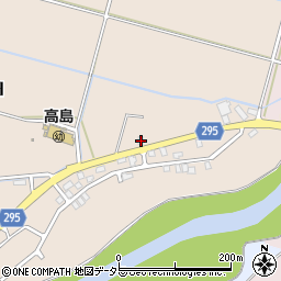 滋賀県高島市野田1628-2周辺の地図