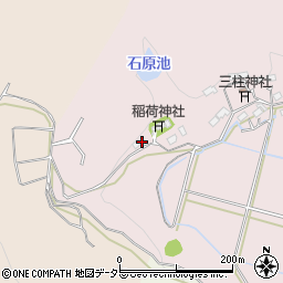 京都府綾部市石原町粟ケ谷周辺の地図