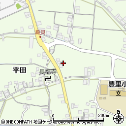 京都府綾部市栗町タコラ田周辺の地図