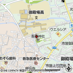 静岡県御殿場市御殿場190-2周辺の地図