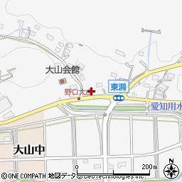 愛知県小牧市大山1071周辺の地図
