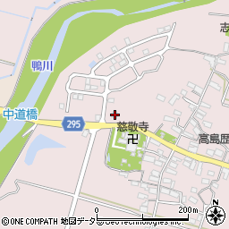 滋賀県高島市鴨2412-3周辺の地図