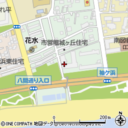 神奈川県平塚市龍城ケ丘周辺の地図