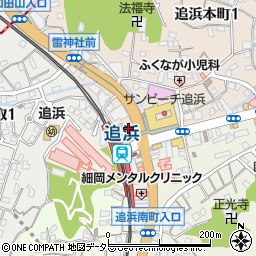 カラオケモコモコ 追浜店周辺の地図