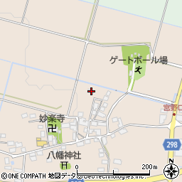 滋賀県高島市野田736周辺の地図
