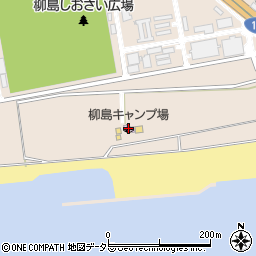茅ヶ崎市柳島キャンプ場周辺の地図