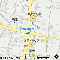 岐阜県羽島市竹鼻町飯柄158周辺の地図