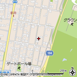 岐阜県羽島市正木町新井474周辺の地図