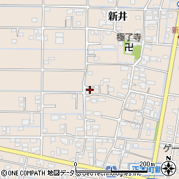 岐阜県羽島市正木町新井700周辺の地図