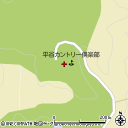 長野県平谷村（下伊那郡）合川周辺の地図