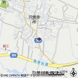 滋賀県高島市安曇川町四津川515周辺の地図