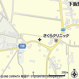 千葉県富津市下飯野1347周辺の地図